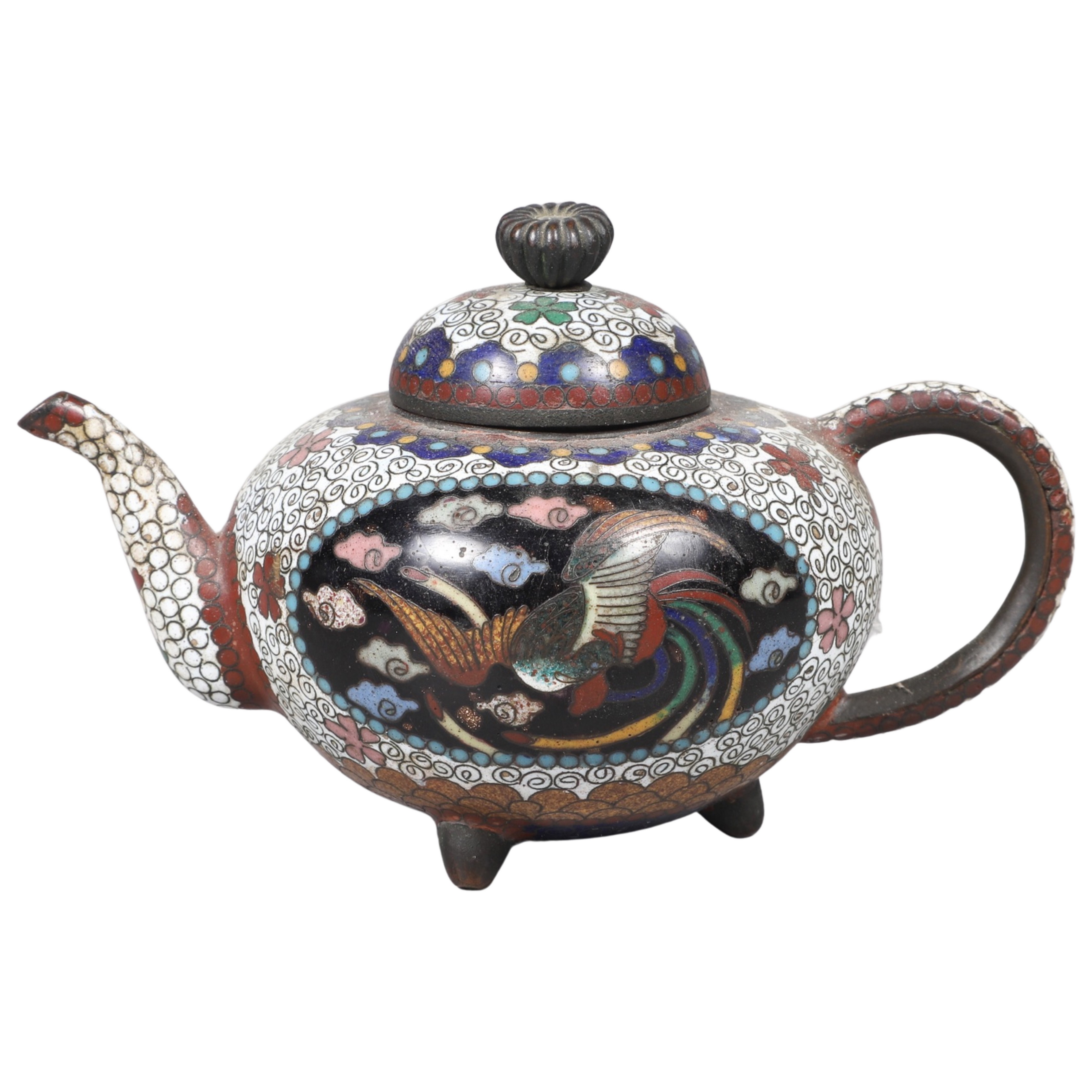 Japanese cloisonne miniature