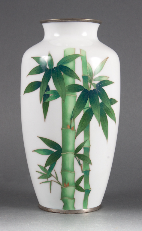 Japanese cloisonne vase 20th