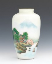 Japanese Cloisonne Vase Early