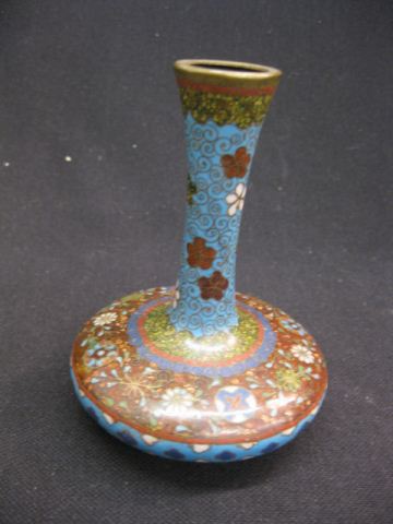 Japanese Cloisonne Vase Ginbari