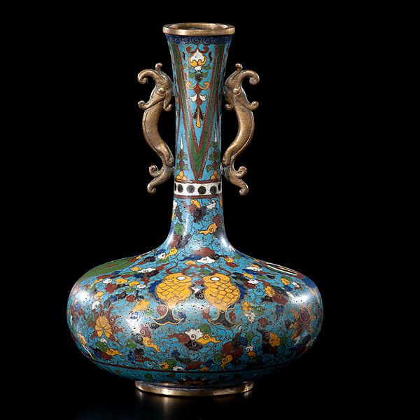 Japanese Cloisonne Vase Japanese