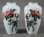 JAPANESE CLOISONNE VASESTwo Ja