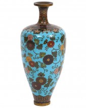 JAPANESE CLOISSONE URN ATTRB N