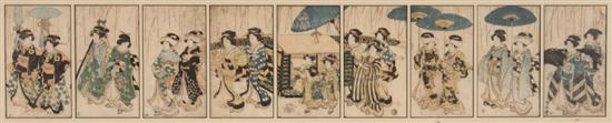 Japanese color woodcuts: Kuniyasu A
