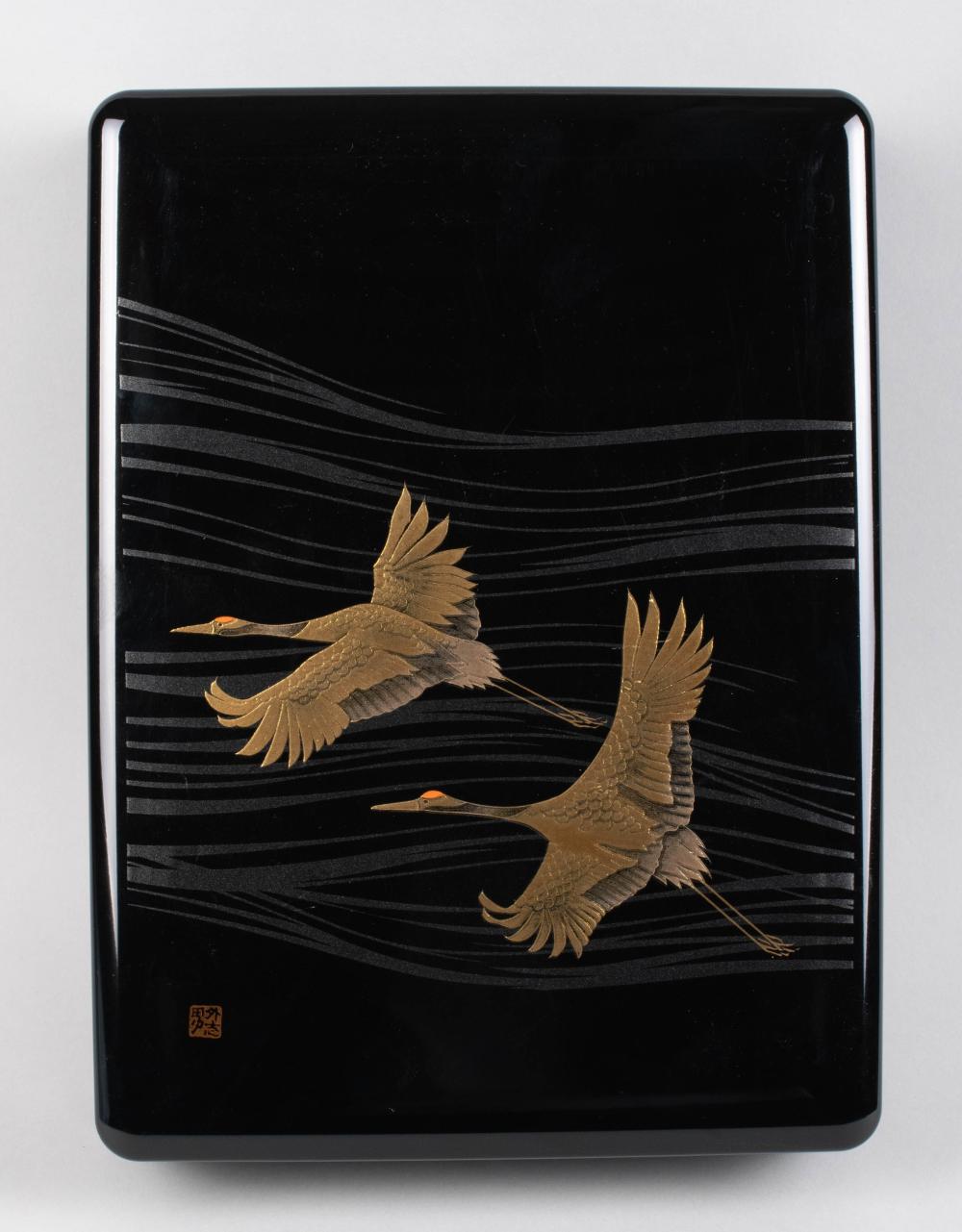 JAPANESE CRANE DECORATED