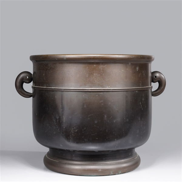 Japanese cylindrical form bronze