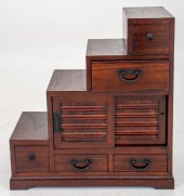 JAPANESE CYPRESS WOOD STEP TAN