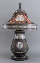 JAPANESE DECO RUBBED BRONZE CL