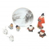 JAPANESE DECORATIVE PORCELAIN