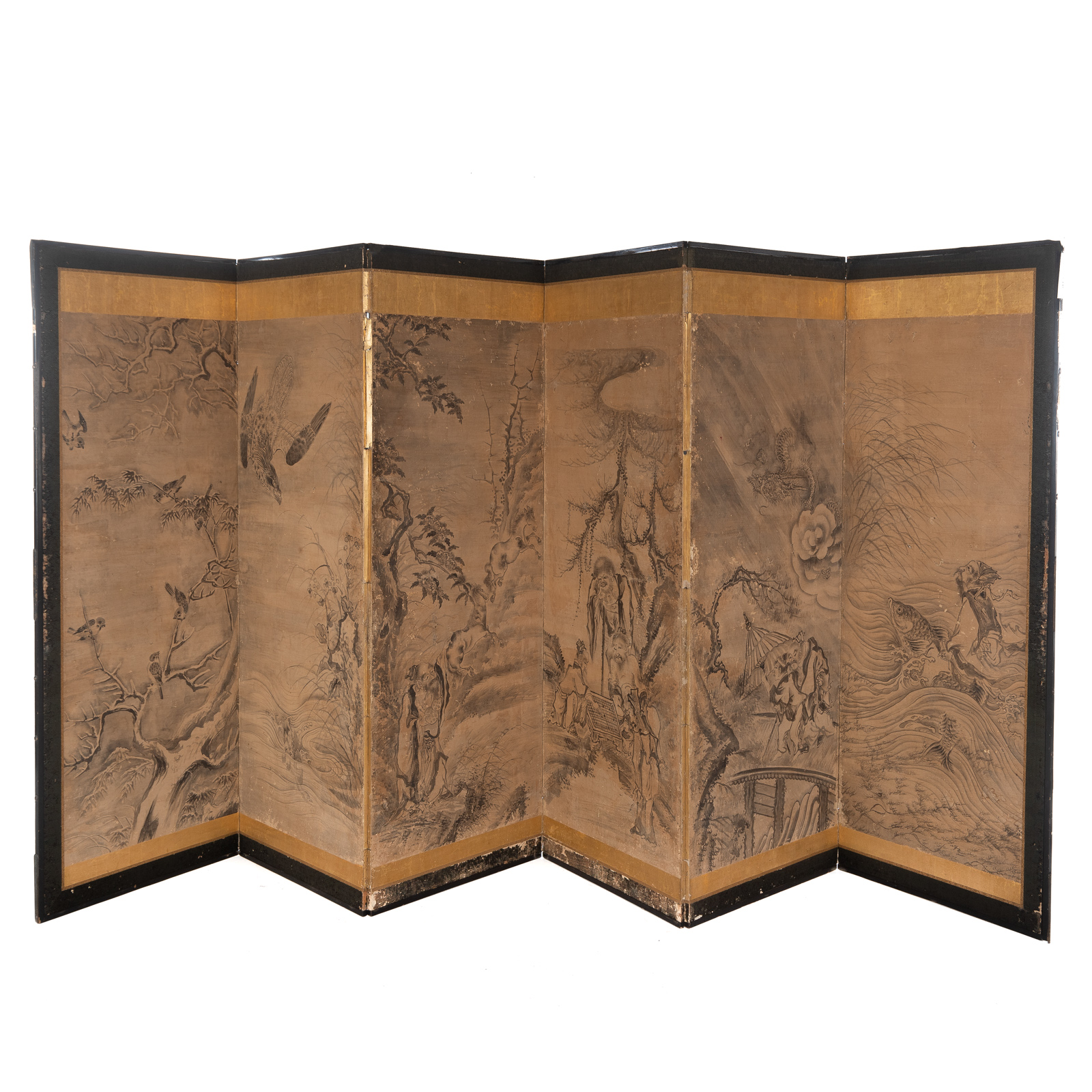 JAPANESE DEITIES & BEASTS FOLDING