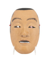 JAPANESE DOJI PAINTED WOODEN N