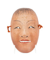 JAPANESE DOJI PAINTED WOODEN N