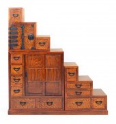 JAPANESE DOUBLE-SIDED STEPPED