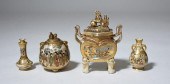JAPANESE EARTHENWARE LOTLot of