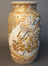 JAPANESE EARTHENWARE SATSUMA-T