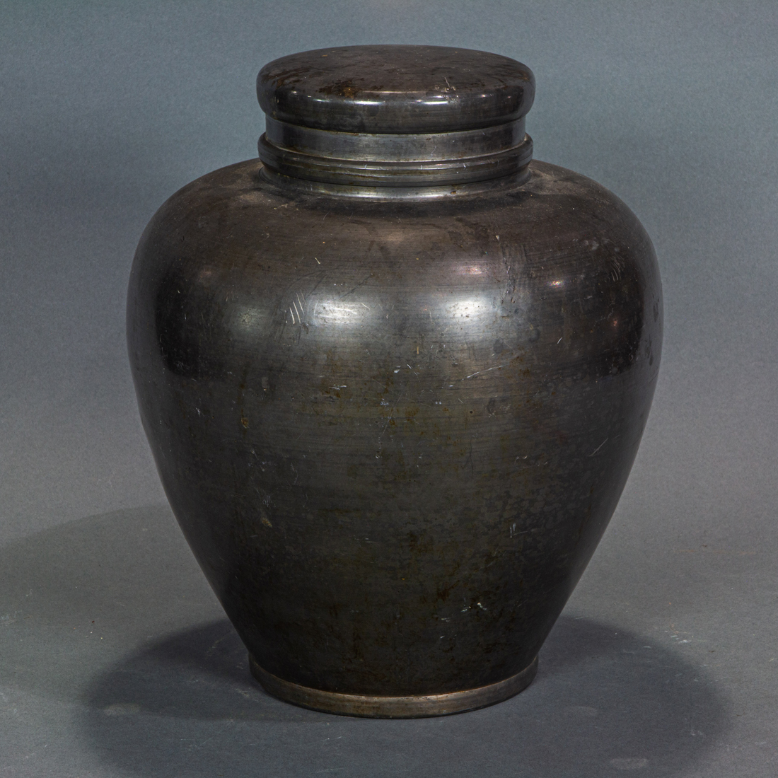 JAPANESE EDO PERIOD BUNKA PEWTER