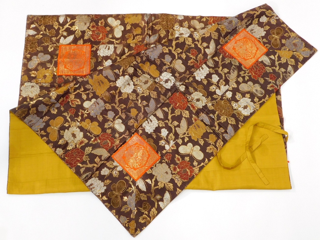 JAPANESE EDO PERIOD SILK BROCADE
