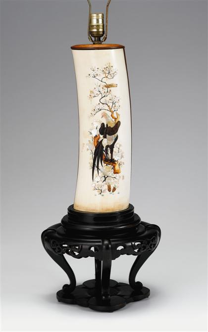 Japanese elephant ivory Shibayama