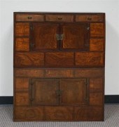JAPANESE ELMWOOD TWO-PART TONS