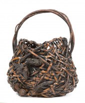 JAPANESE EMBELLISHED WOVEN BAM