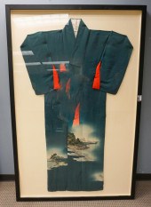 JAPANESE EMBROIDERED KIMONO, F