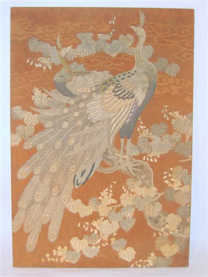 Japanese embroidery    late 19th
