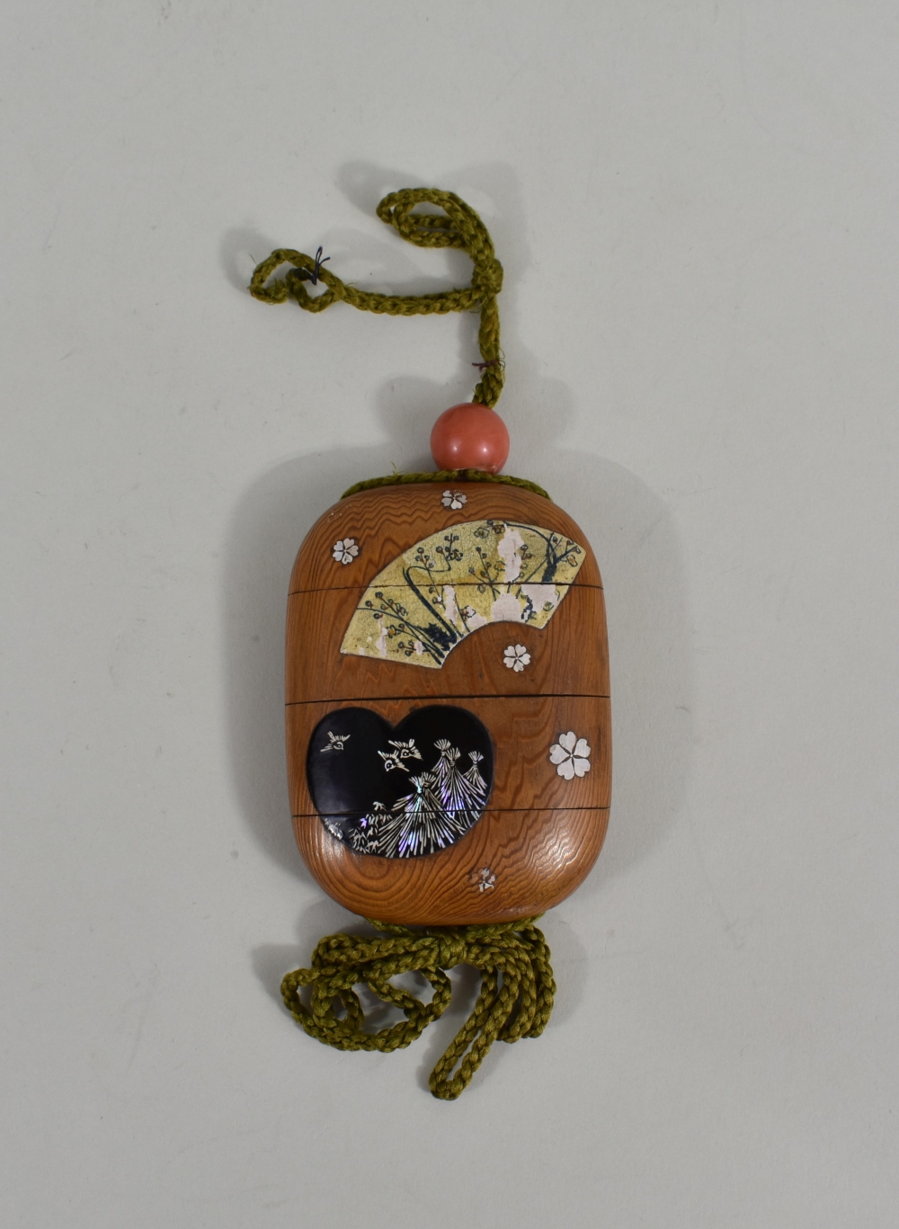JAPANESE ENAMEL & MOTHER-OF PEARL