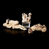 Japanese Erotic Ivory Carvings