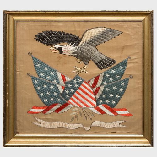 JAPANESE EXPORT EMBROIDERED EAGLE