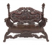 JAPANESE EXPORT ORNATELY CARVE