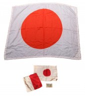 Japanese flags, pouch, matchst