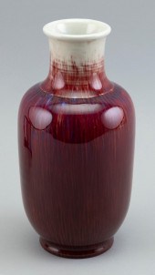 JAPANESE FLAMBE PORCELAIN ROUL