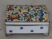 JAPANESE FLORAL DECORATED CLOI
