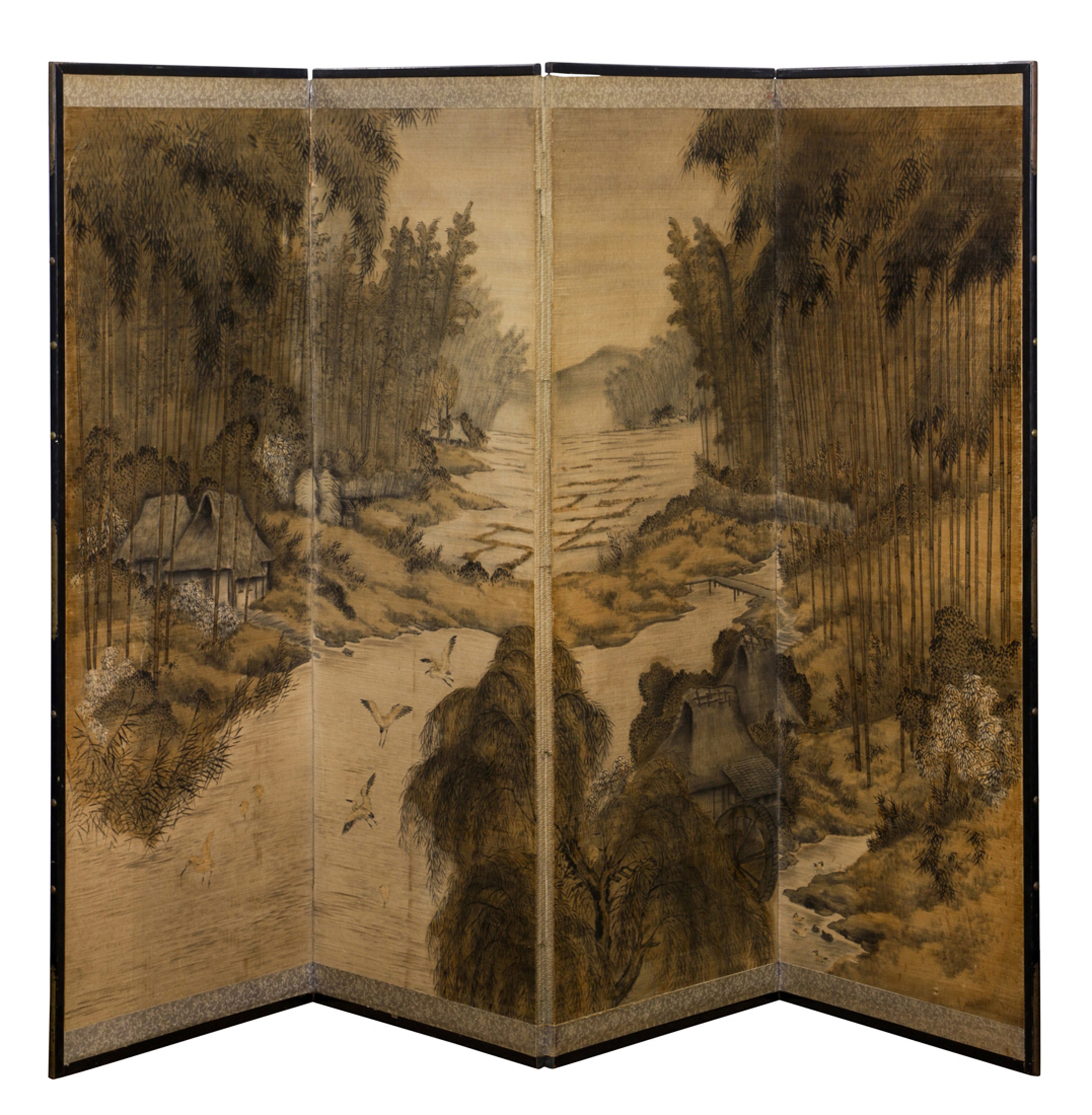 JAPANESE FOUR PANEL FOLDING