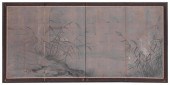 JAPANESE FOUR-PANEL SCREEN LAT