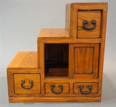 JAPANESE FRUITWOOD STEP TABLE
