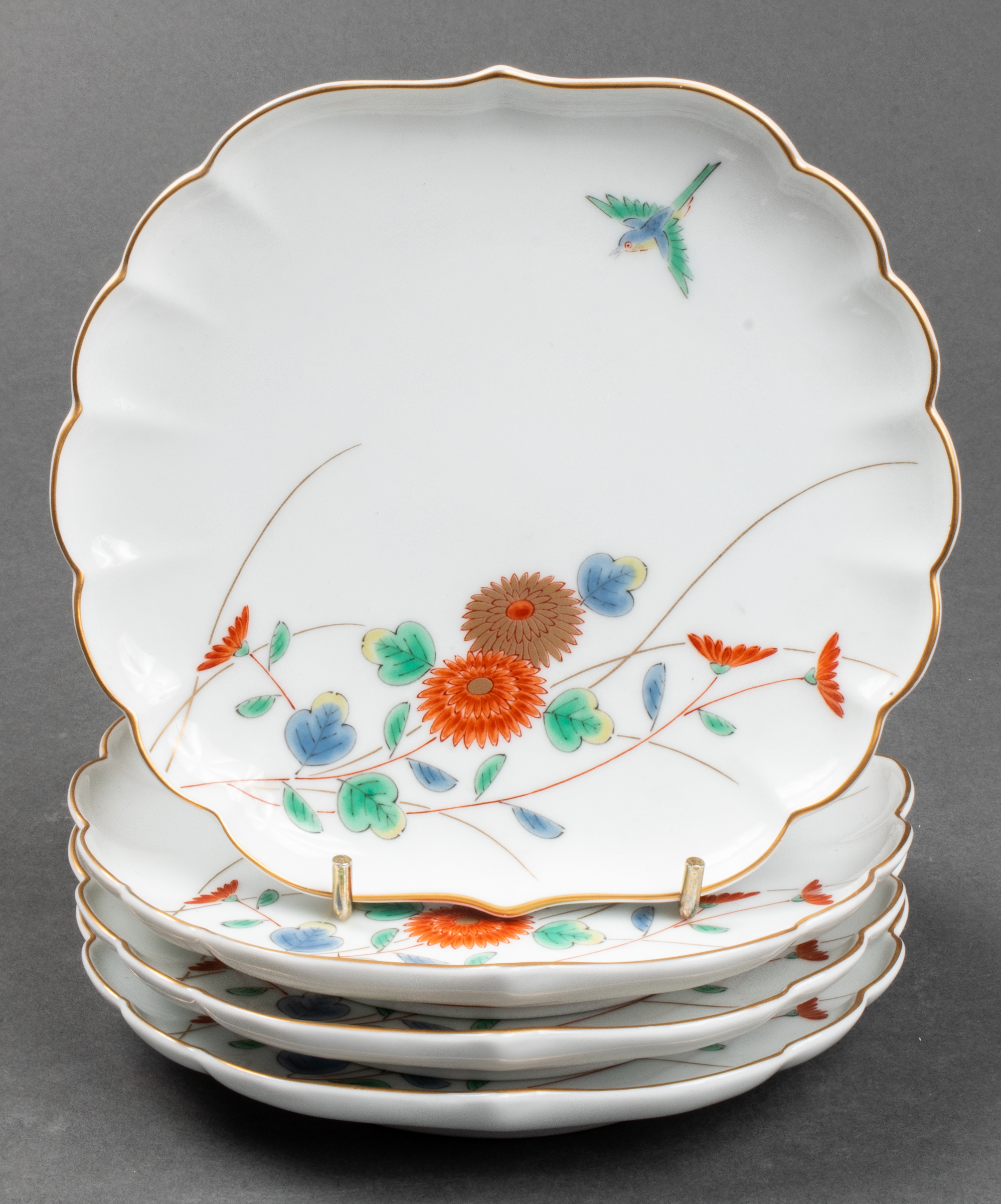 JAPANESE FUKAGAWA PORCELAIN DESSERT