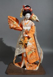 JAPANESE GEISHA DRUMMER DOLL O