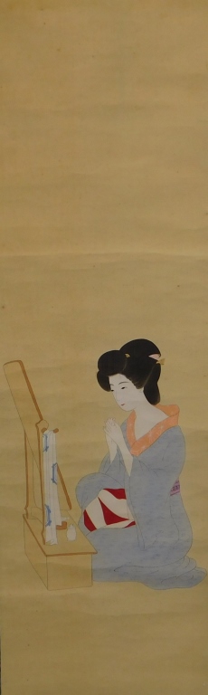 JAPANESE GEISHA INTERIOR GENRE