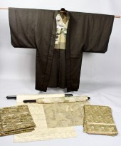 JAPANESE GENTLEMAN'S SILK ROBE