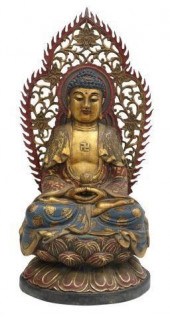JAPANESE GILDED & LACQURED MED
