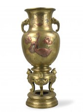 JAPANESE GILT BRONZE MIXED MET