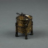JAPANESE GILT LACQUERED HOKKAI