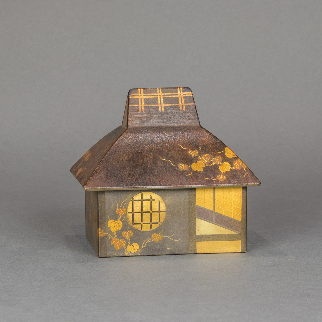 JAPANESE GILT LACQUERED HOUSE