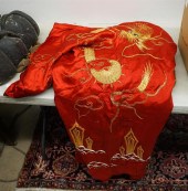 JAPANESE GILT METAL EMBROIDERE