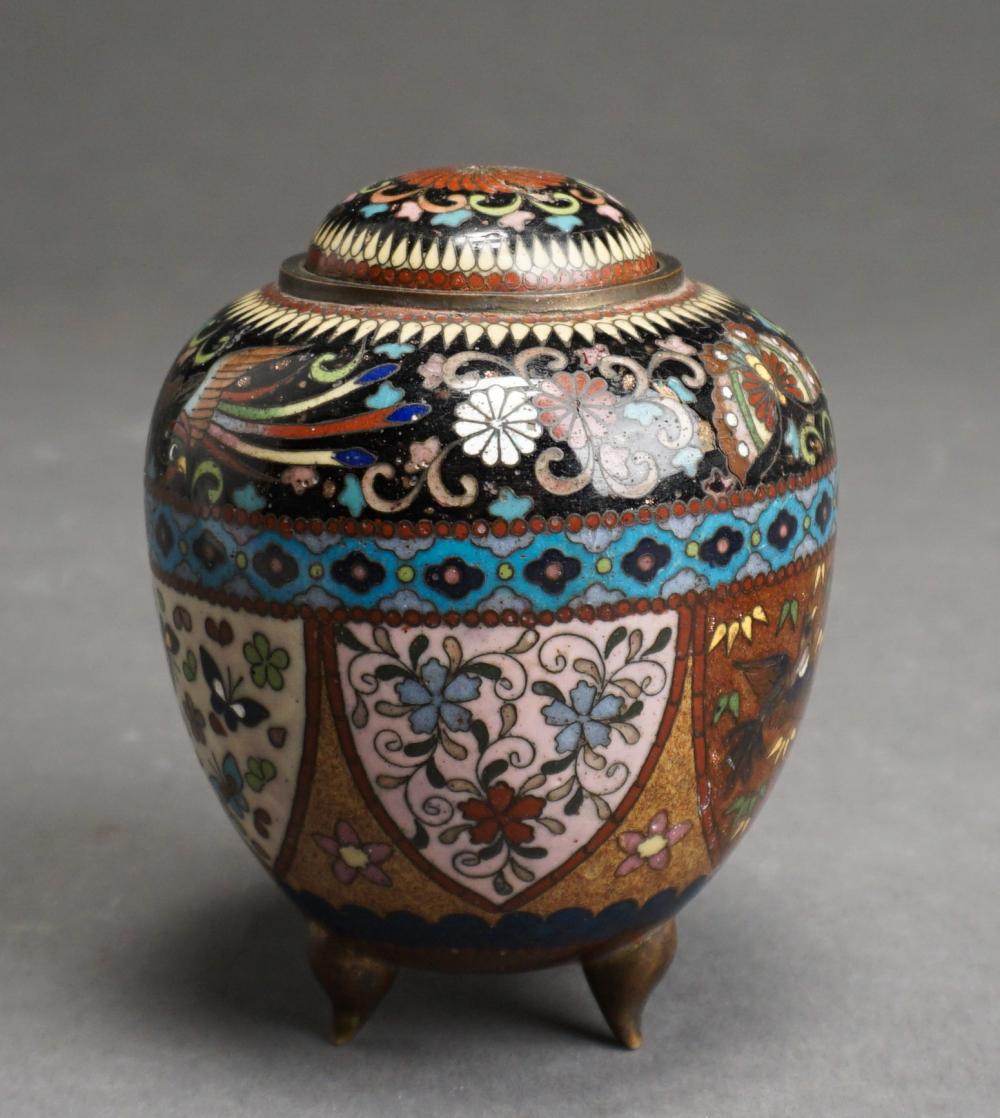 JAPANESE GINBARI ENAMELED COVERED