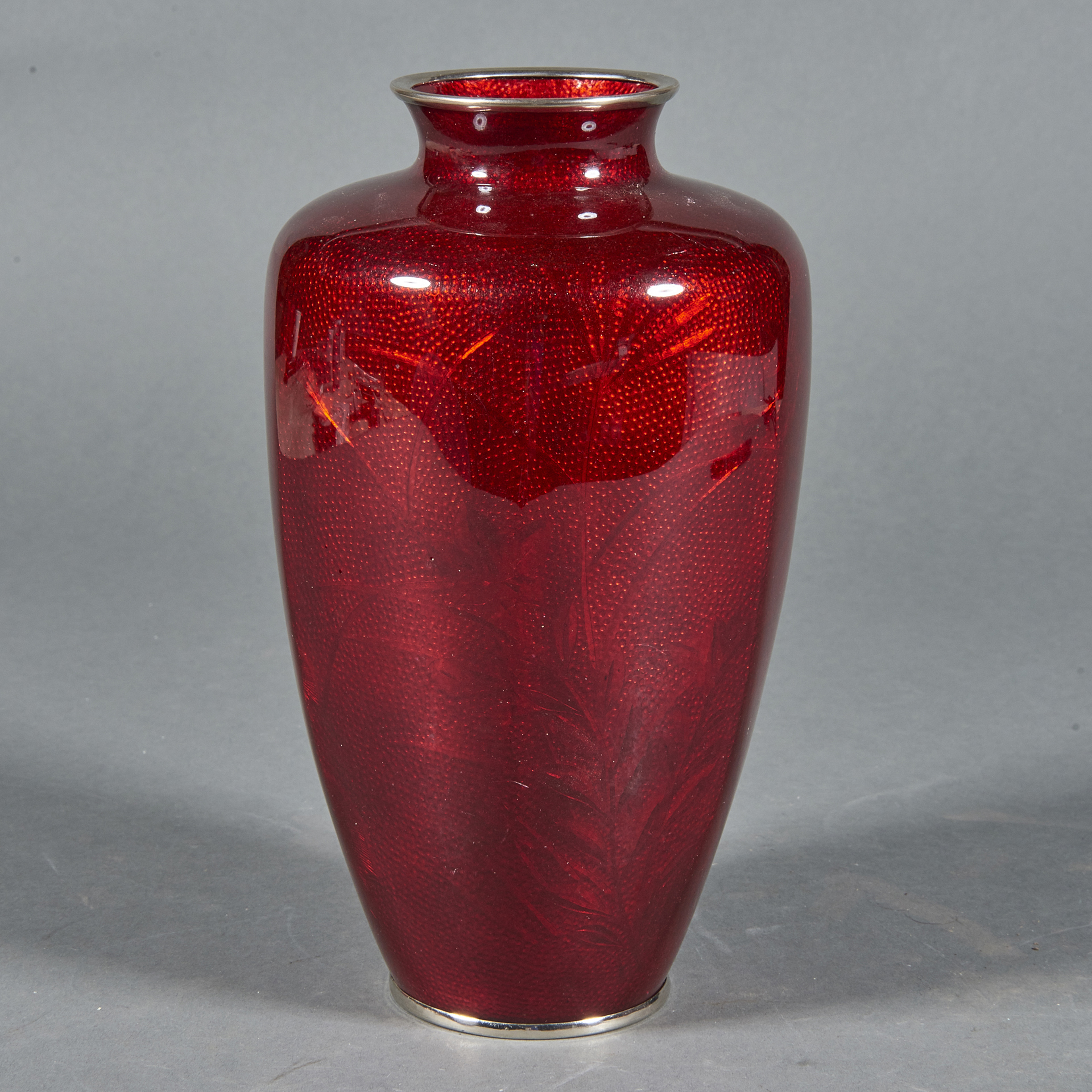 JAPANESE GINBARI VASE Japanese