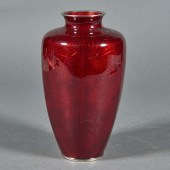 JAPANESE GINBARI VASE Japanese