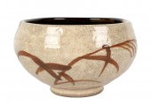 JAPANESE GLAZED CERAMIC BOWLJa