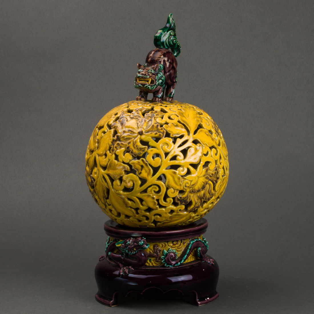 JAPANESE GLAZED LANTERN Japanese